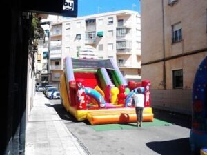 Castillo Hinchable Indios