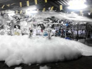 Fiesta de Cumpleaños con el Cañón de Espuma