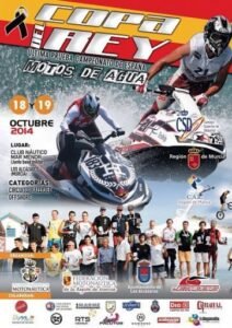 Cartel Copa del Rey de Motos de Agua