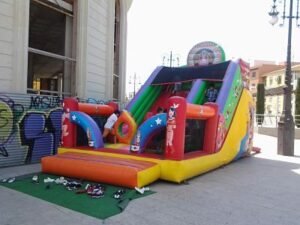 Castillo Hinchable Indios