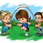 Juegos con niños comba