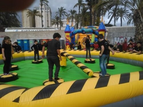 Alquiler barra mecánica para fiestas y cumpleaños en Alicante y Elche