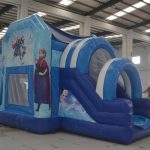 Alquiler tobogán frozen para fiestas infantiles