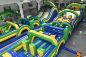 Castillo Hinchable pista americana para fiestas de adultos