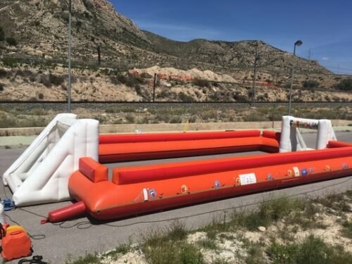 Alquiler hinchable de competición, juego deportivo