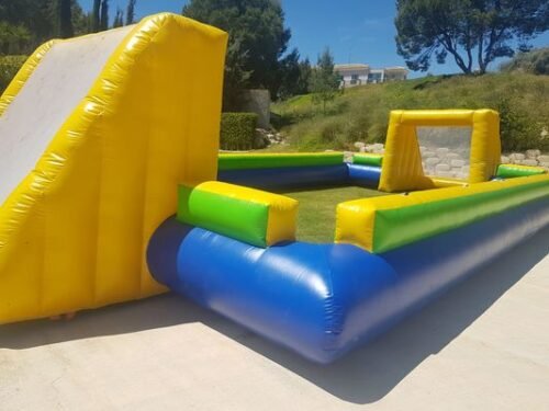 Porterias hinchables y juegos multideporte