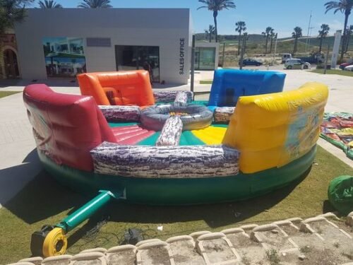 Juego hinchable comebolas para niños y adultos
