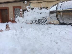 Alquiler de cañón de espuma