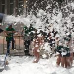 Fiesta de la espuma para cumpleaños