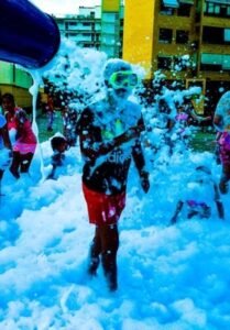 Alquiler fiesta de la espuma en Alicante y Murcia
