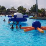 Hinchable acuatico para piscina