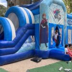 tobogán frozen para fiestas infantiles