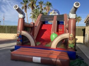 Castillo hinchable piratas