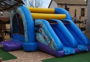 Castillo hinchable frozen