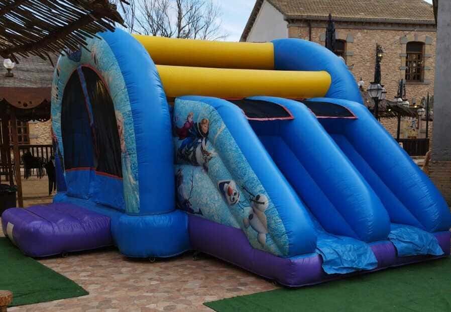 Castillo hinchable frozen