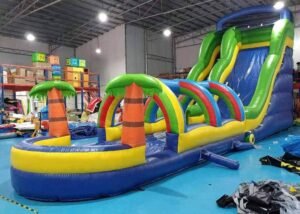 Tobogan hinchable de agua