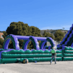 alquiler hinchables acuáticos y toboganes de agua en Alicante