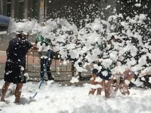 FIesta de la espuma Alicante